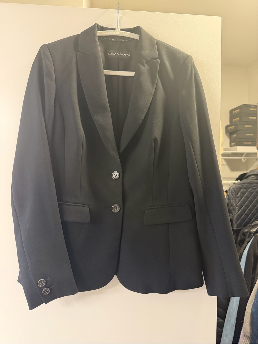 Luisa Cerano 2 piece Tailored Women's suit size 8